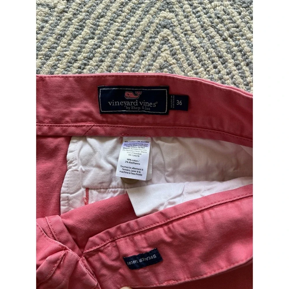 Vineyard Vines Breaker Short - Coral‎ Pink - Size 36